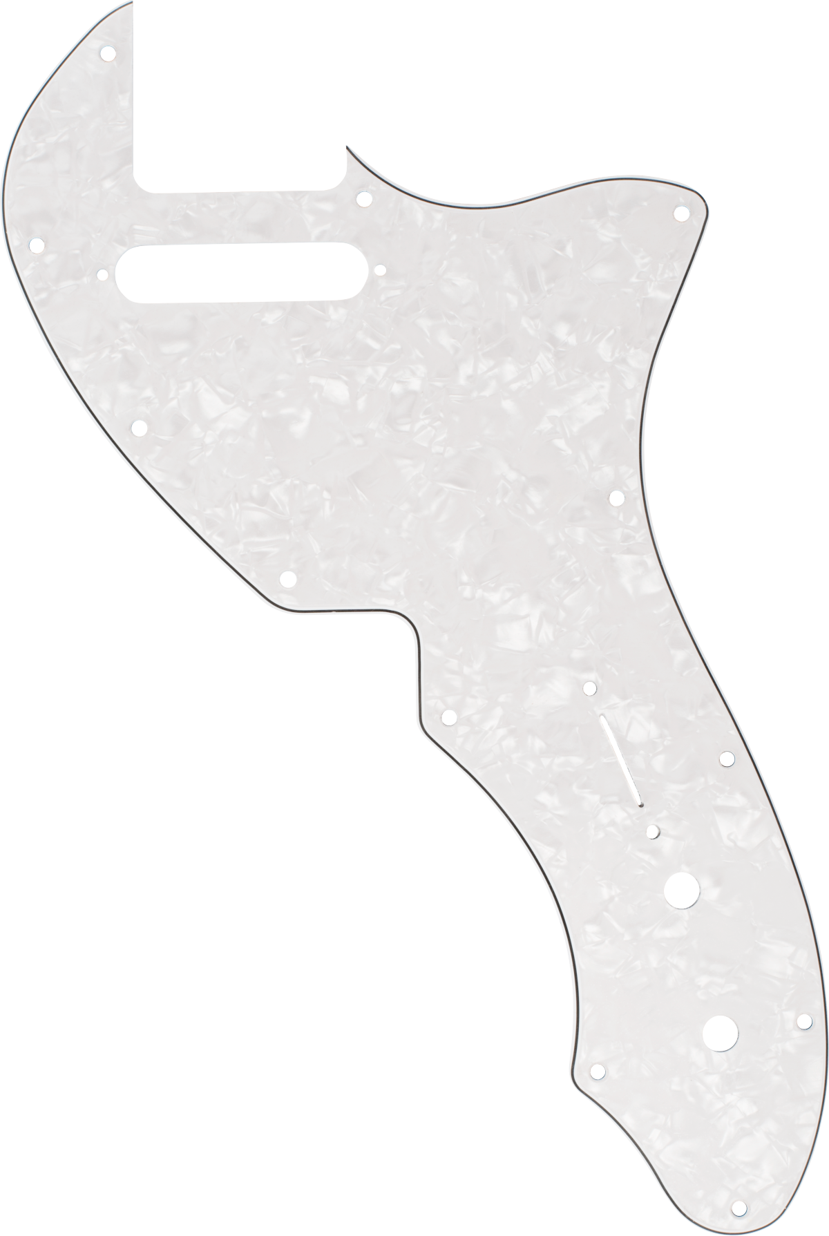 Pickguard, '69 Tele® Thinline, 12-Hole Mount, White Pearl, 4-Ply