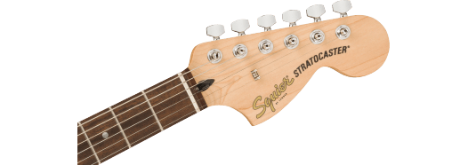 Squier Affinity Series® Stratocaster® Laurel Fingerboard, White Pickguard, 3-Color Sunburst