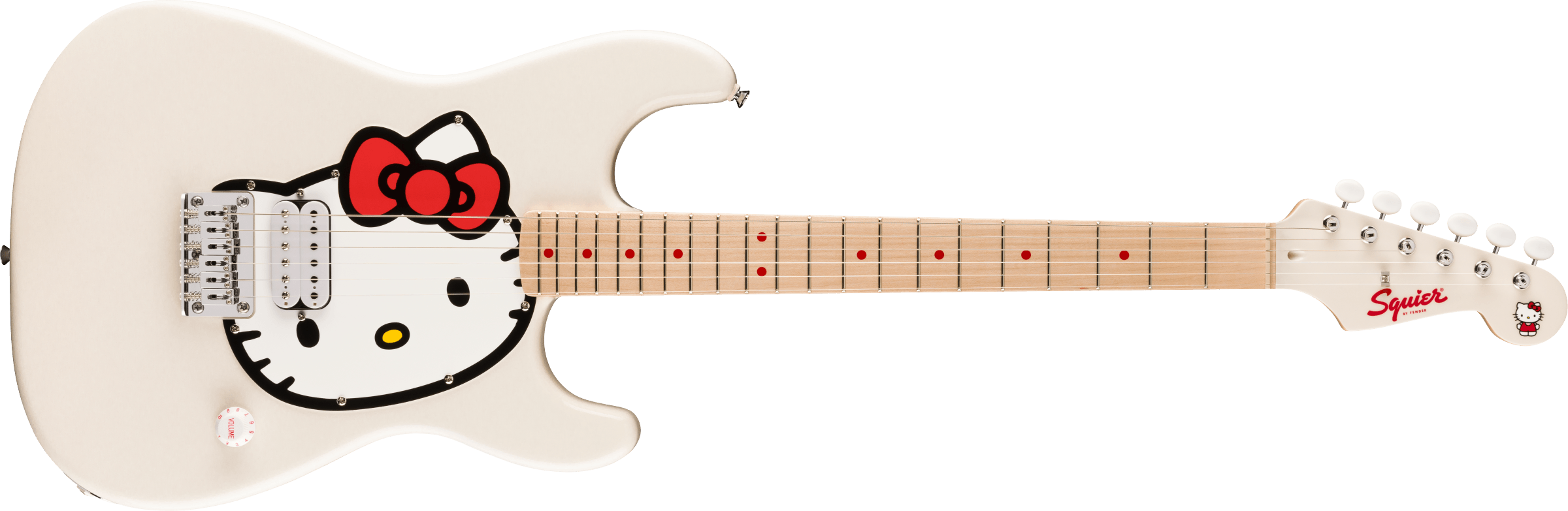 Fender® x Hello Kitty® White Stratocaster