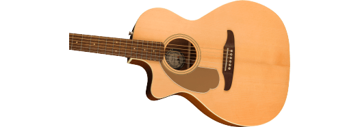 Fender Newporter™ Player Left-Handed, Walnut Fingerboard, Gold Pickguard, Natural
