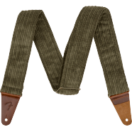 Fender Corduroy Strap, Antique Olive, 2"