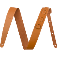 Fender 2" Essentials Leather Strap, Tan