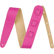 Fender Limited Leather Strap, Bubblegum