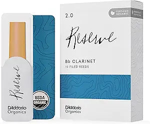 D'Addario Organic Bb Clarinet Reeds 2.0