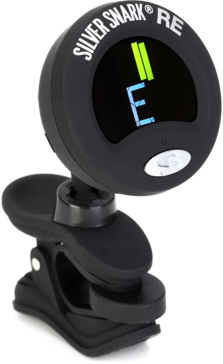 Snark Silver Clip-on Chromatic Tuner - Black