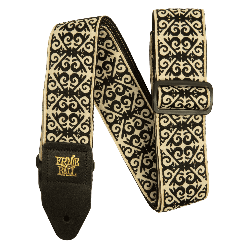 Ernie Ball Classic Jacquard Guitar Strap/Bass Strap - Montebello Iron