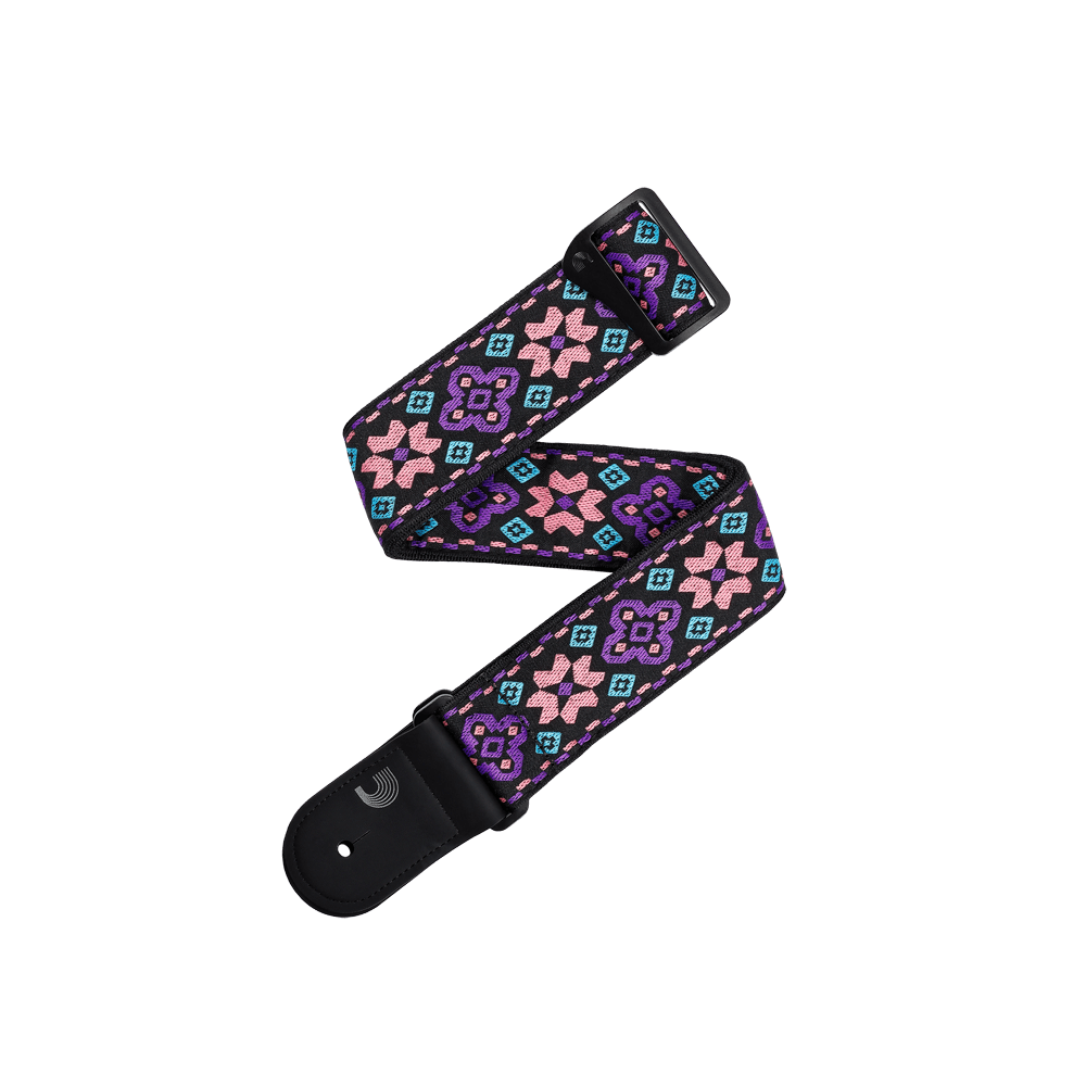 D'Addario Eco Guitar Strap, Outrun Woven, Retro