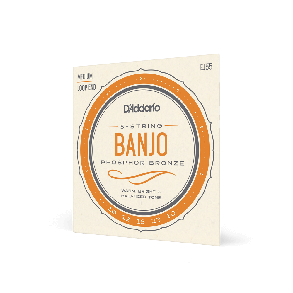 D'Addario 5-string Banjo Strings - Phosphor Bronze