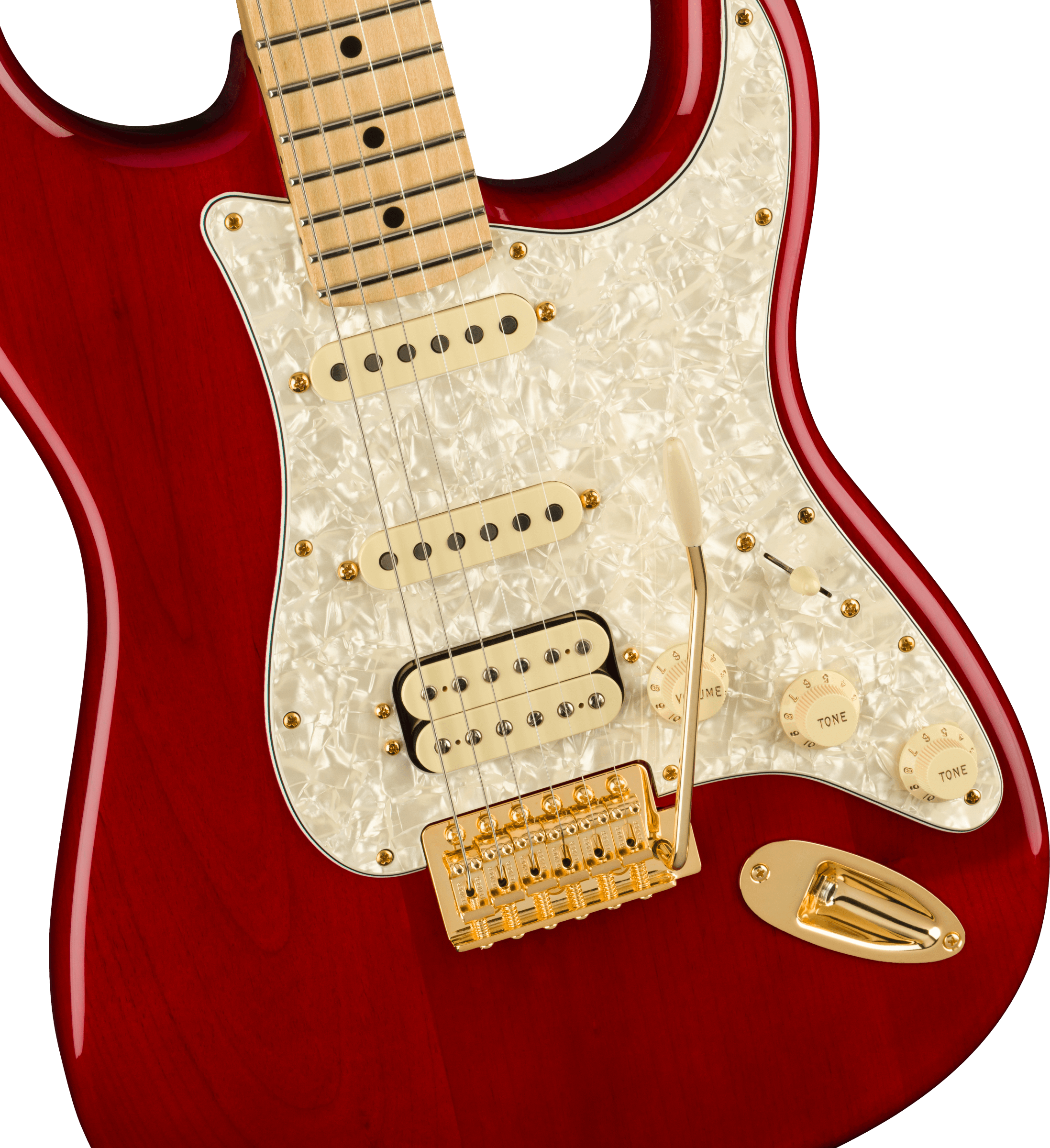 Fender Tash Sultana Stratocaster®, Maple Fingerboard, Transparent Cherry