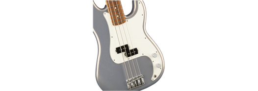 Fender Player Precision Bass®, Pau Ferro Fingerboard, Silver