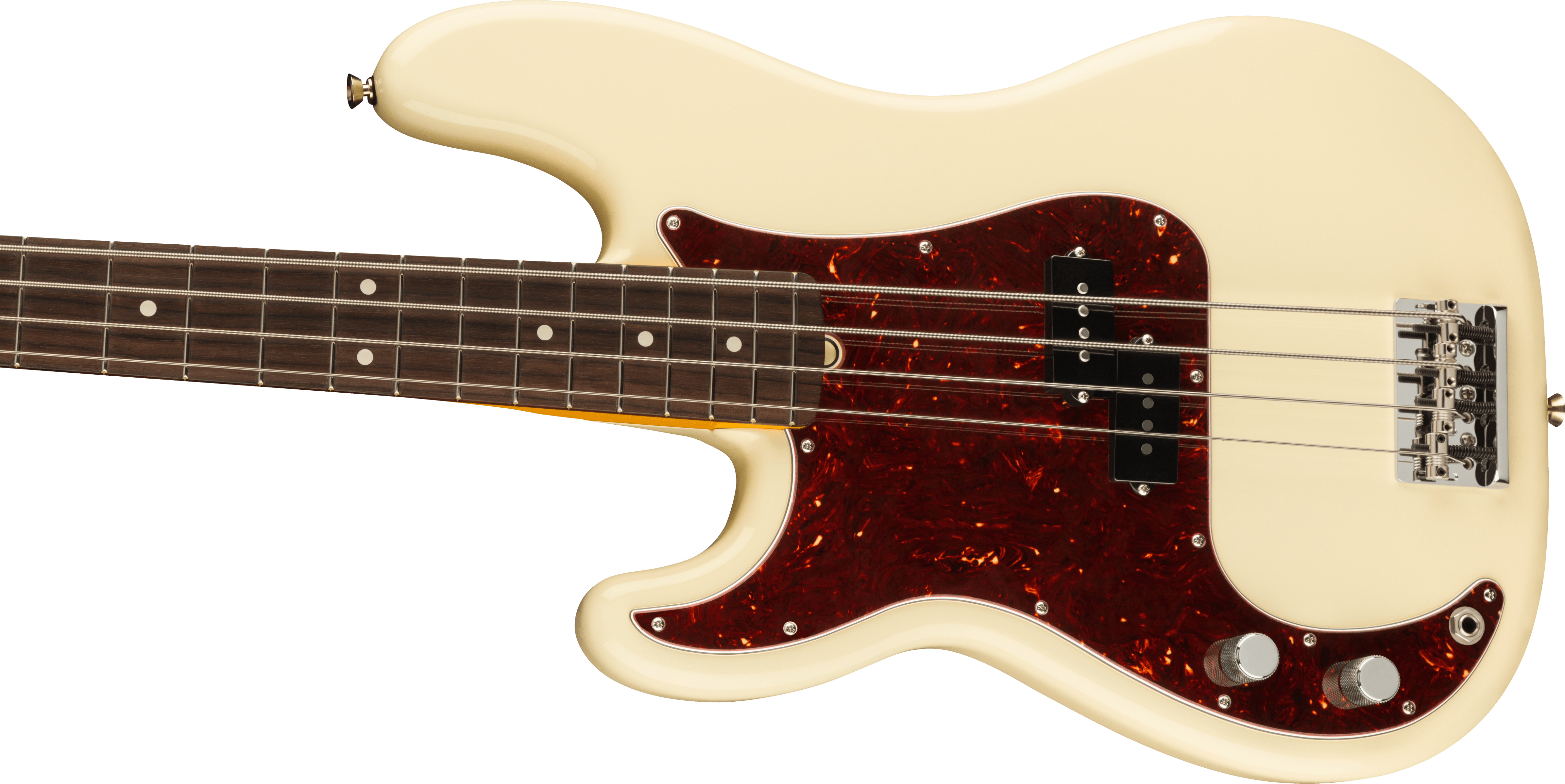 Fender American Professional II Precision Bass® Left-Hand, Rosewood Fingerboard, Olympic White