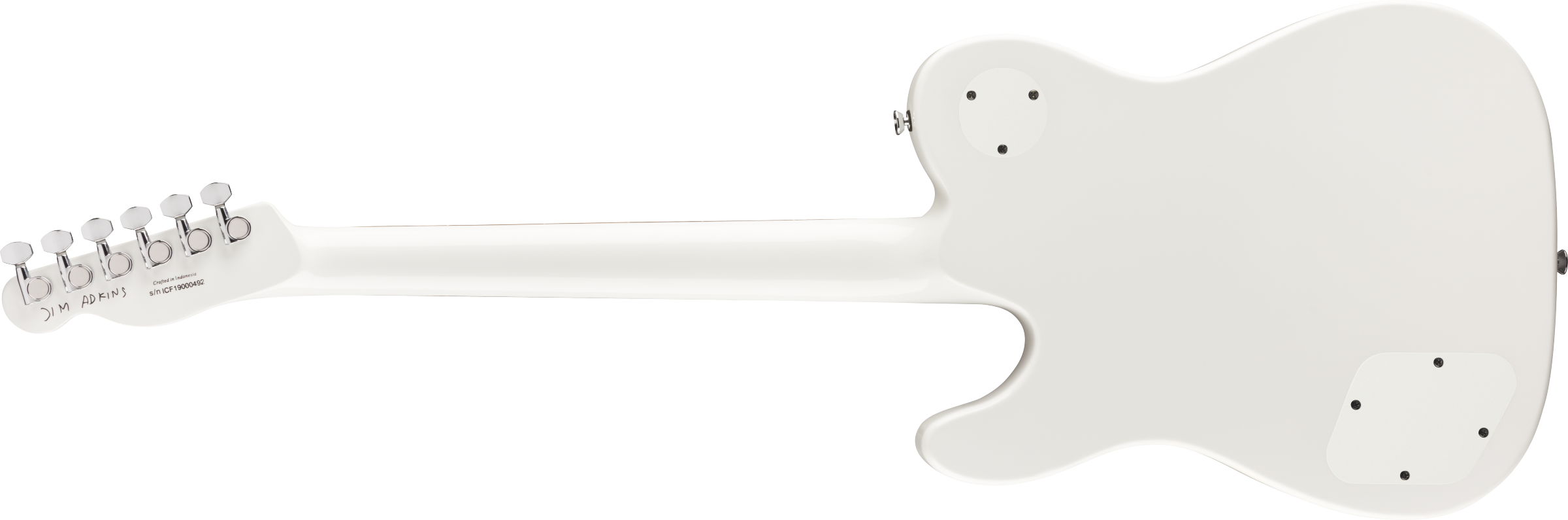 Fender Jim Adkins JA-90 Telecaster® Thinline, Laurel Fingerboard, White
