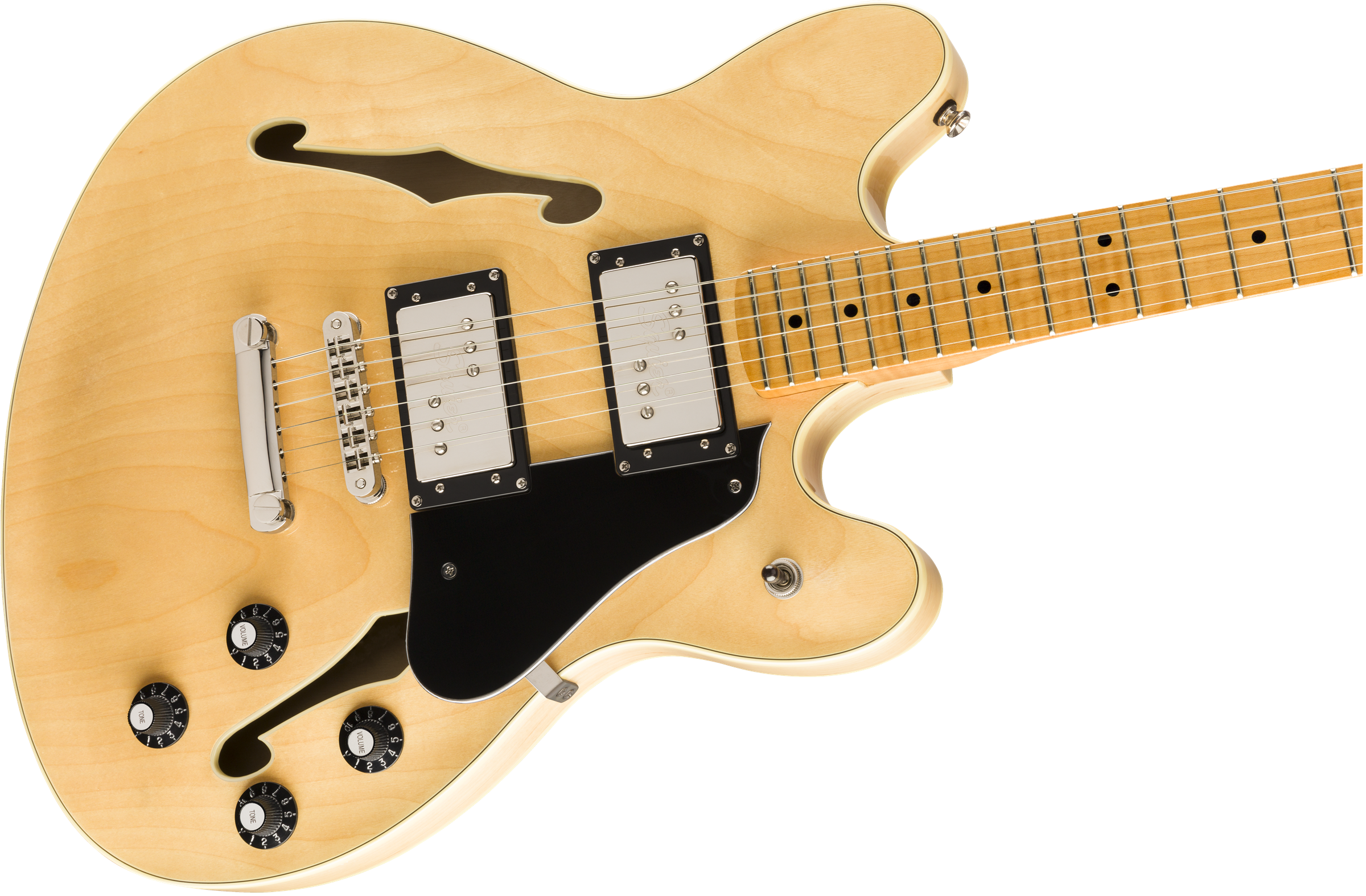 Squier Classic Vibe Starcaster®, Maple Fingerbaord, Natural