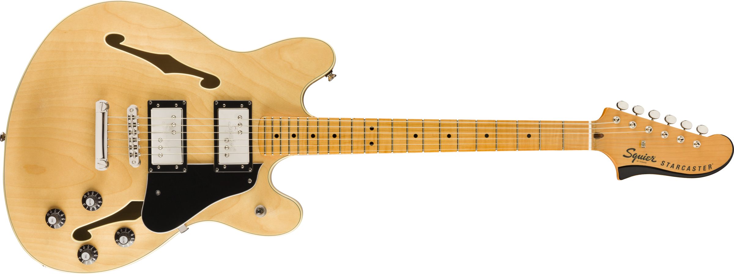 Squier Classic Vibe Starcaster®, Maple Fingerbaord, Natural