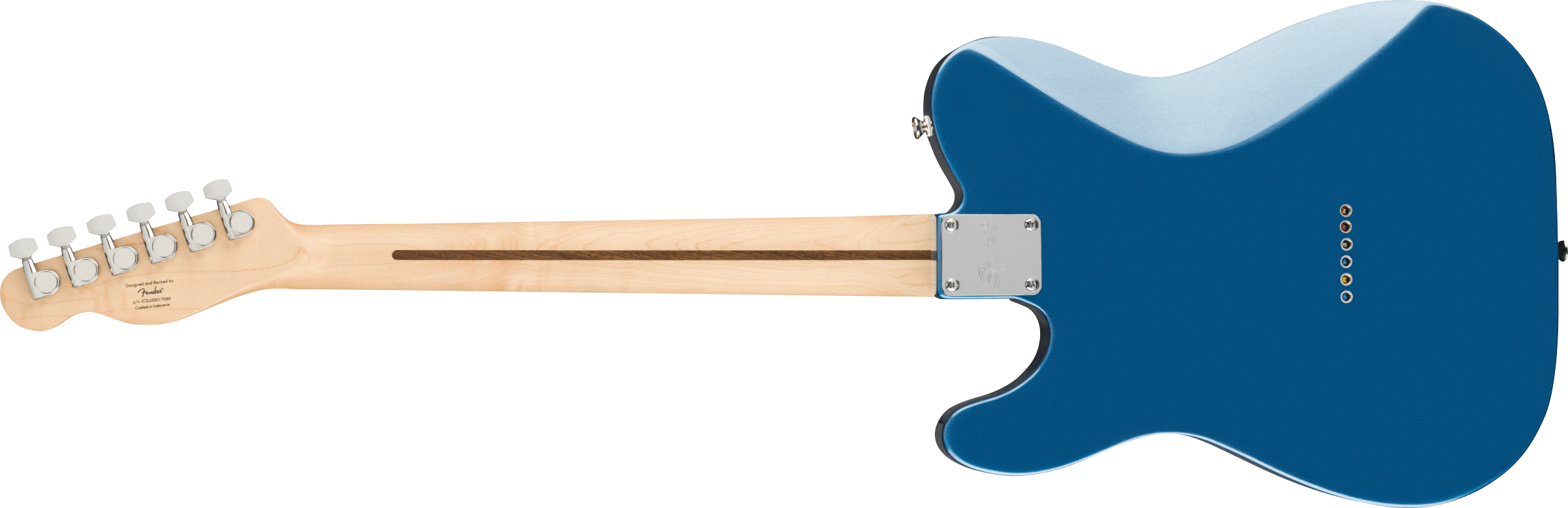 Squier Affinity Series™ Telecaster®, Laurel Fingerboard, White Pickguard, Lake Placid Blue