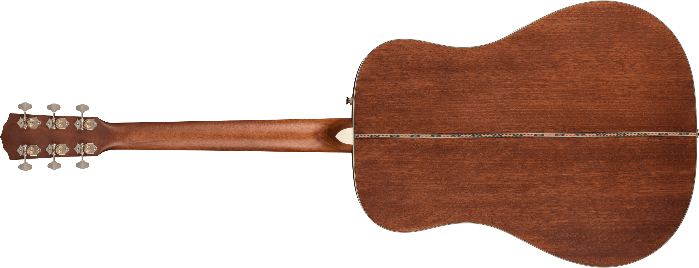 Fender PD-220E Dreadnought, All Mahogany, Ovangkol Fingerboard, Aged Cognac Burst