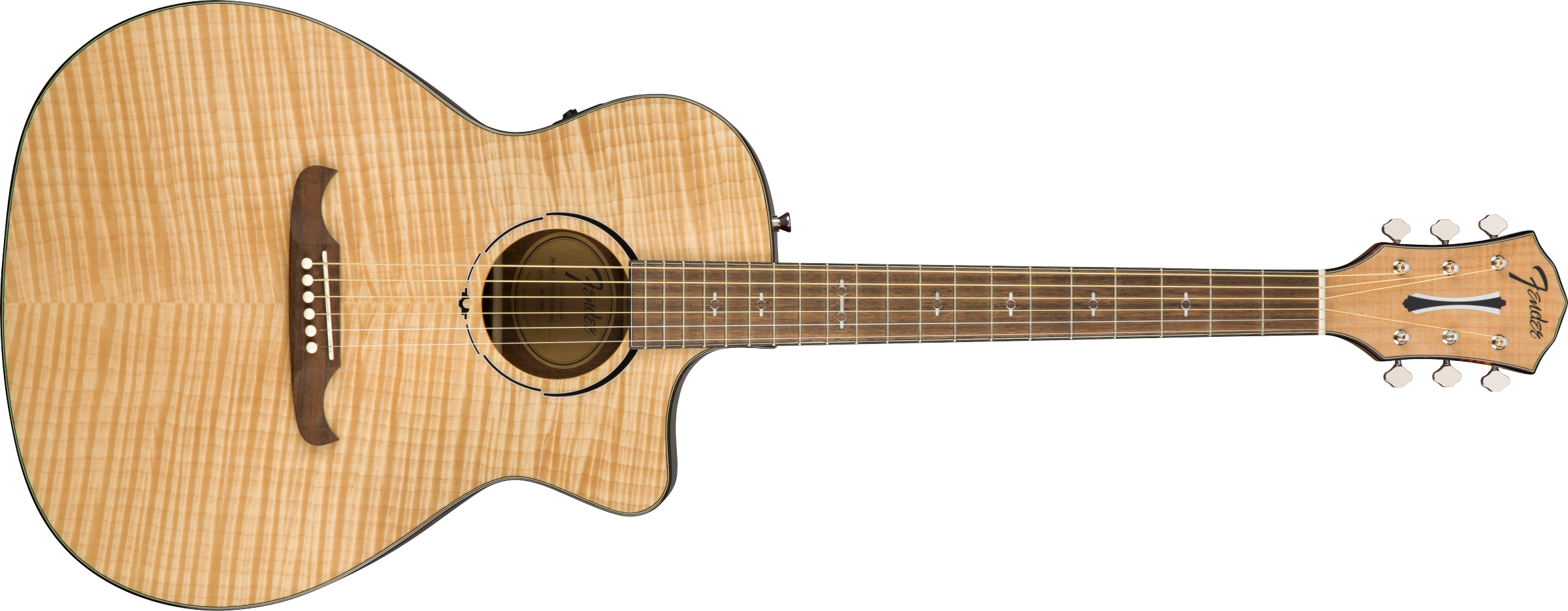 Fender FA-345CE Auditorium, Walnut Fingerboard, Natural