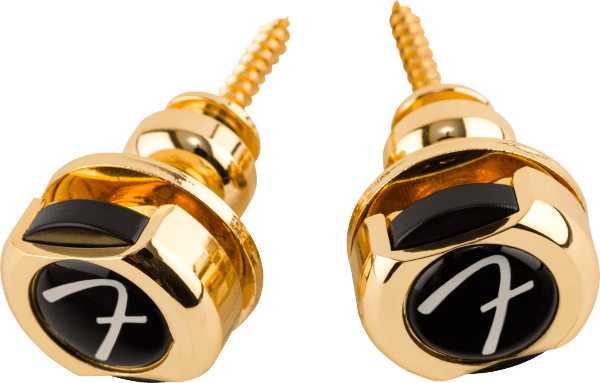 Fender® 'F' Locks, Gold