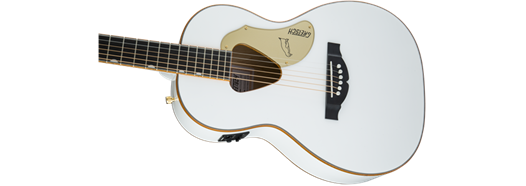 Gretsch G5021WPE Rancher™ Penguin™ Parlor Acoustic/Electric, Fishman® Pickup System, White