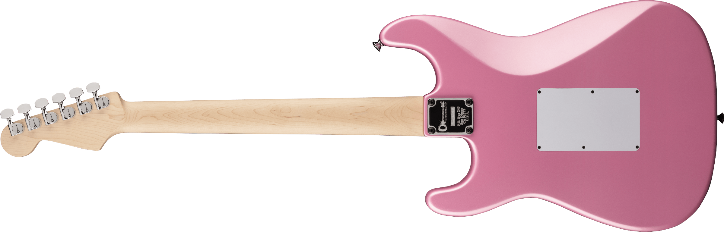 Charvel Pro-Mod So-Cal Style 1 HSH FR M, Maple Fingerboard, Platinum Pink