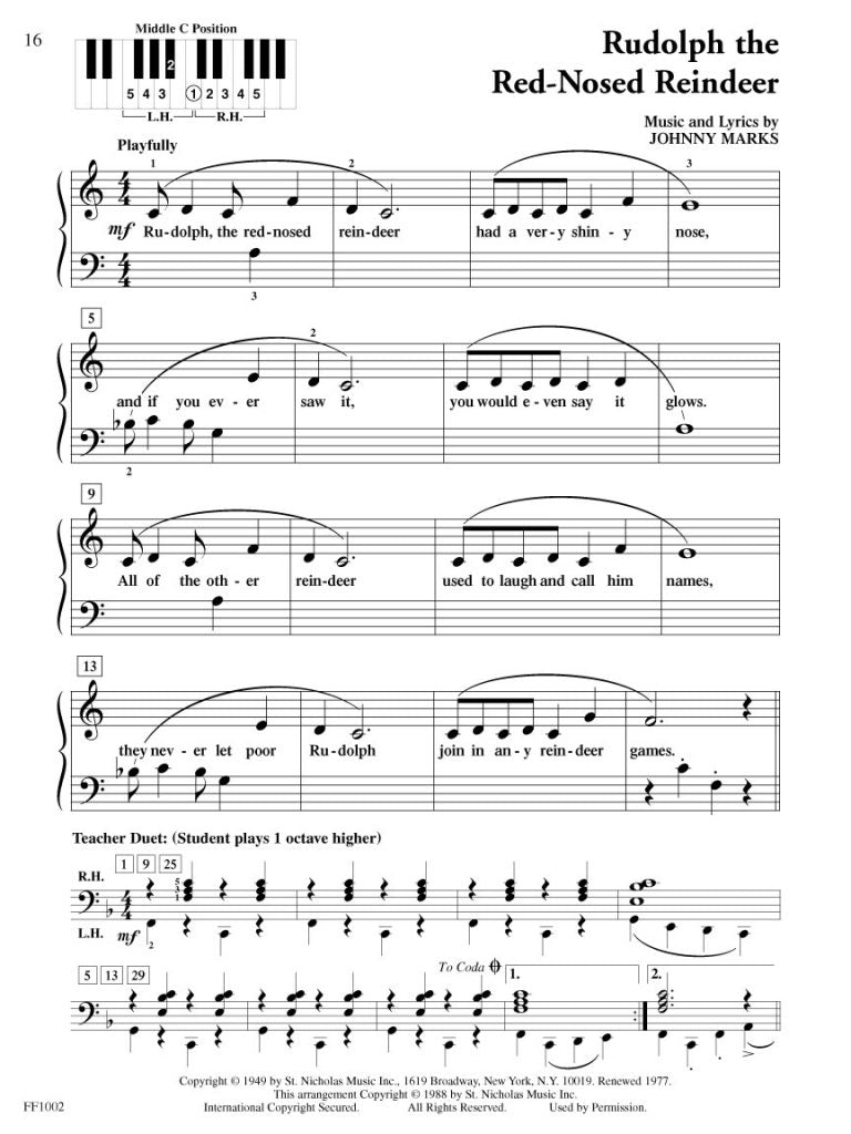 PlayTime Piano Christmas Level 1