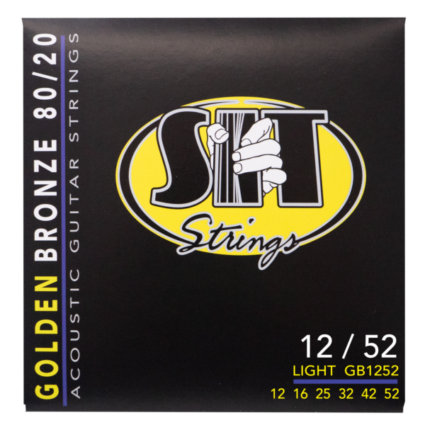 S.I.T. Golden Bronze 80/20 Acoustic Gauge LIGHT - GB1252