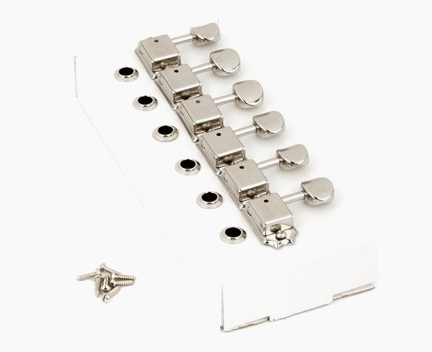 Fender American Vintage Guitar Tuning Machines, Nickel (6)
