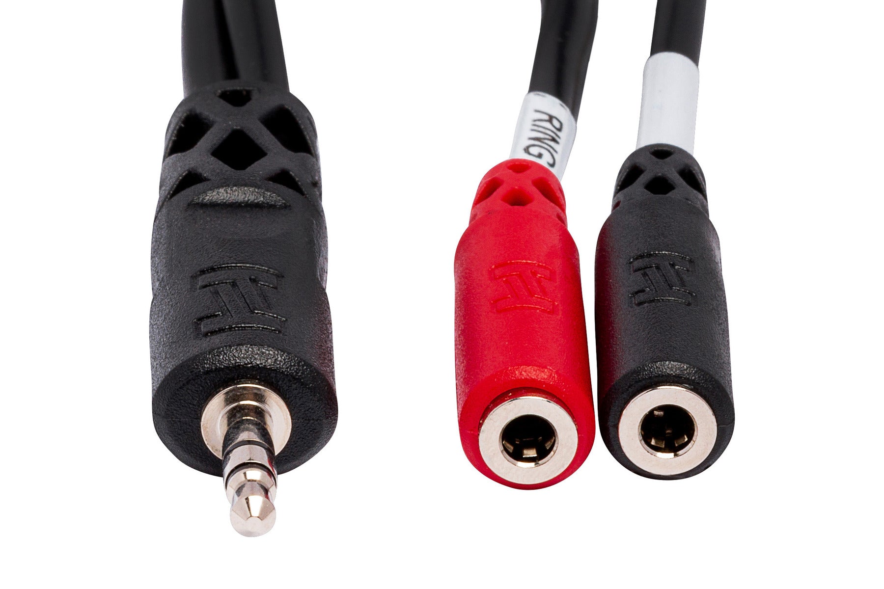 Hosa YMM-261 Stereo Breakout Cable - 3.5mm TRS to Left and Right 3.5mm TS Female