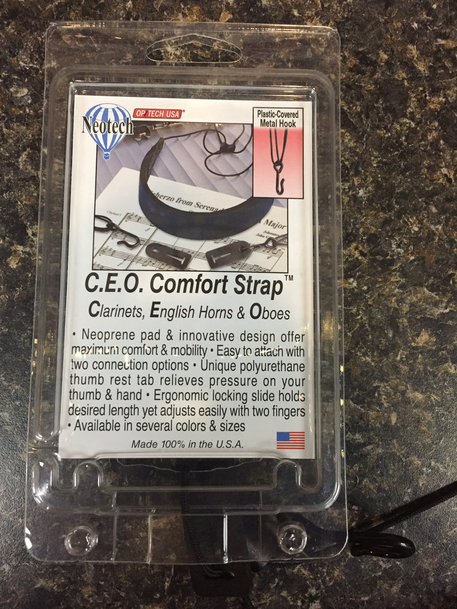 C.E.O Comfort Strap Clarinet, English Horns, & Oboes