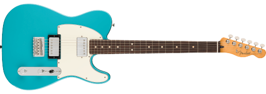 Player II Telecaster® HH, Rosewood Fingerboard, Aquatone Blue