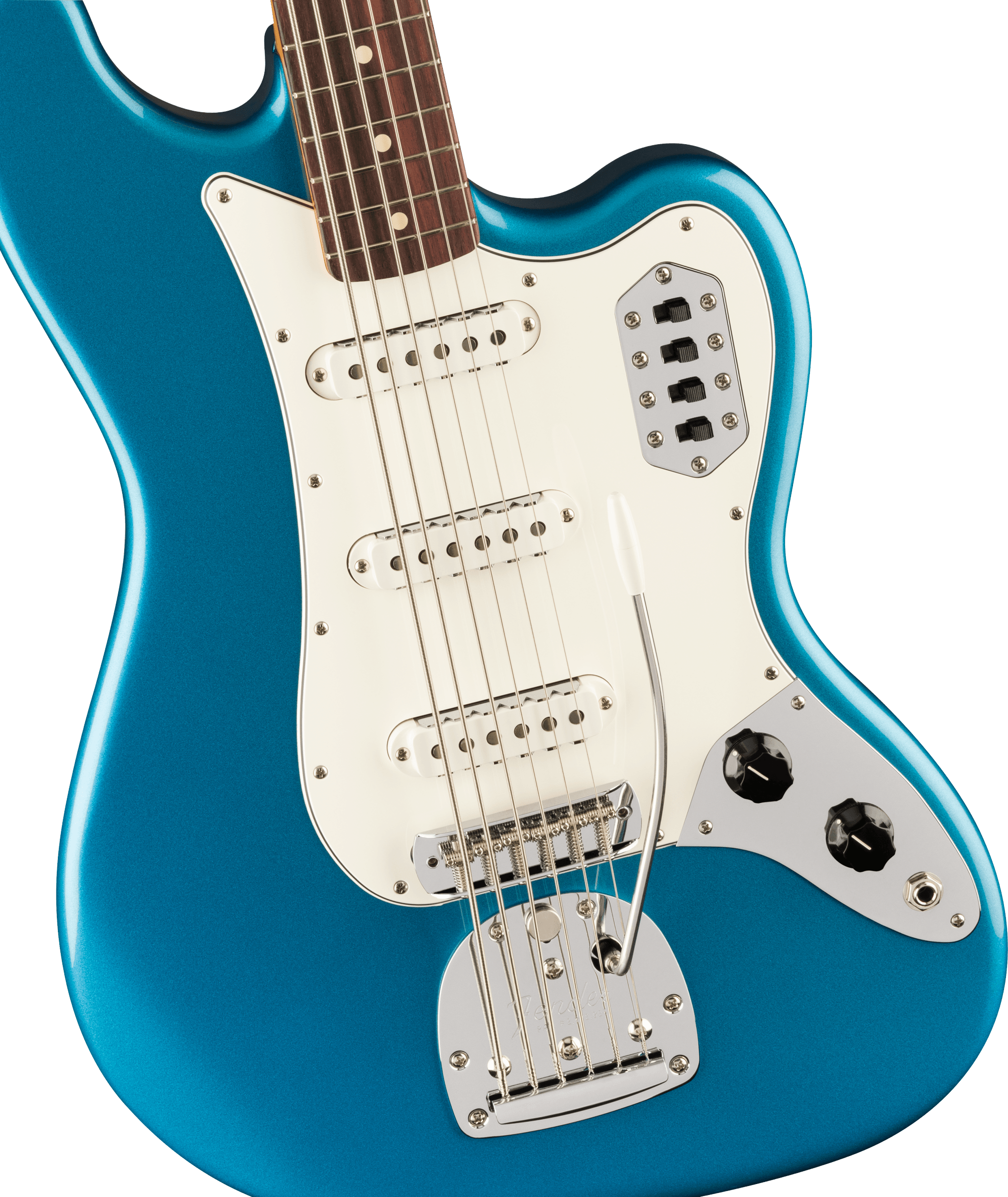 Fender  Vintera® II '60s Bass VI, Rosewood Fingerboard, Lake Placid Blue