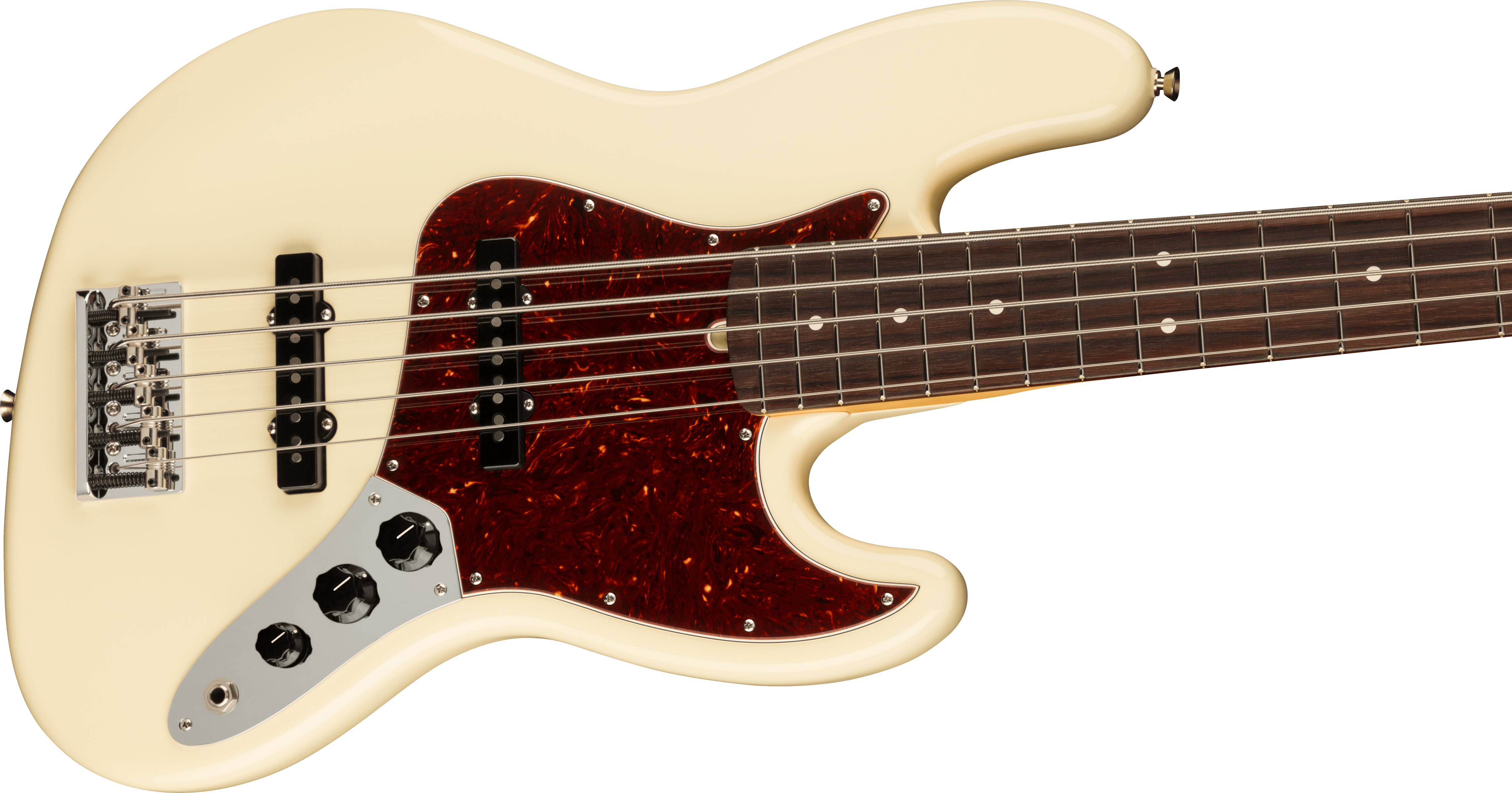 Fender American Professional II Jazz Bass® V, Rosewood Fingerboard, Olympic White