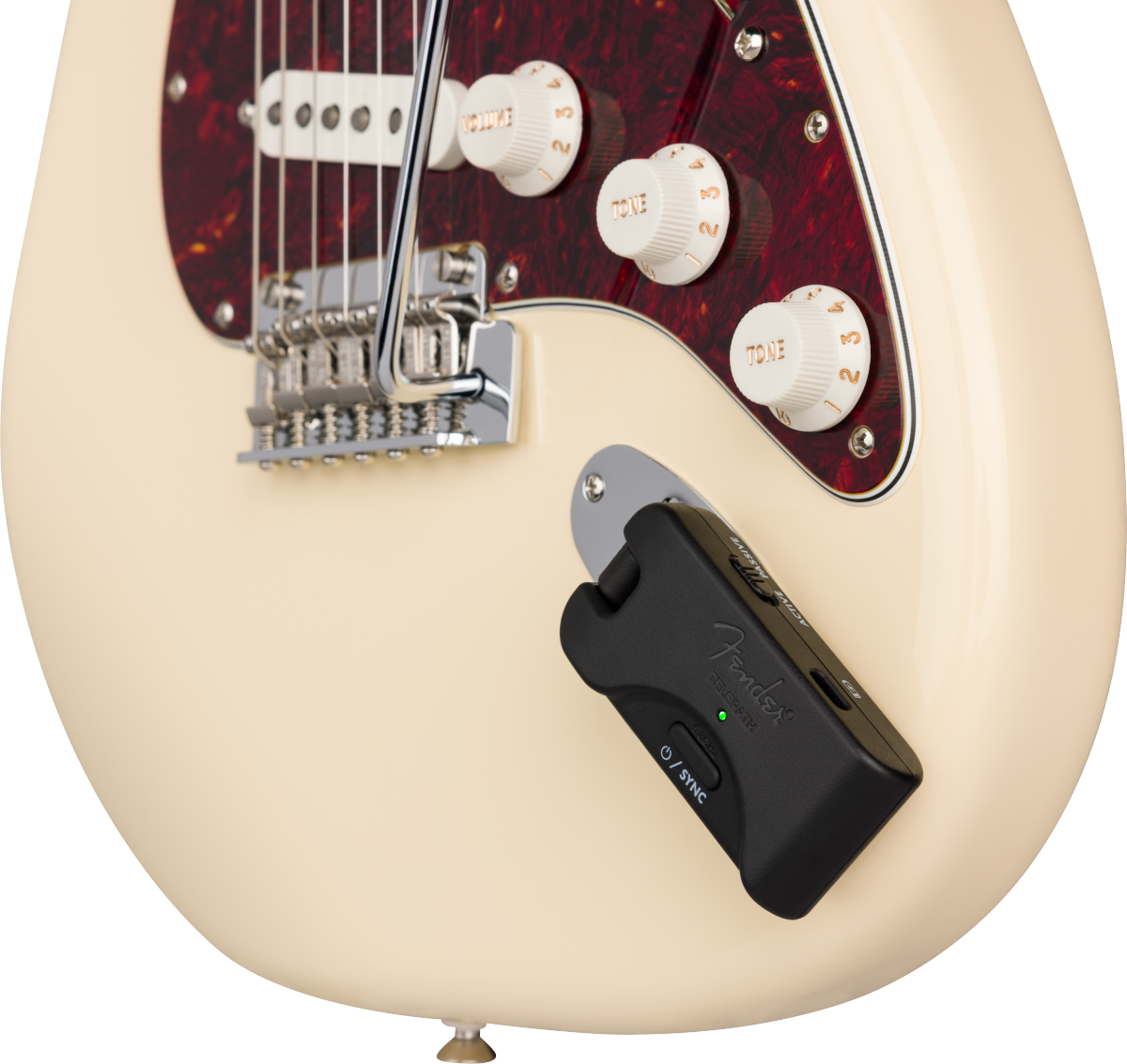 Fender Telepath™ Wireless System, Mystic Ice Blue and Black