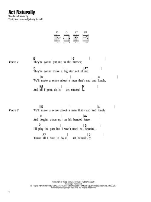 The 4 Chord Songbook - Guitar