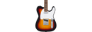Fender Standard Telecaster® Laurel Fingerboard, White Pickguard, 3-Color Sunburst