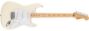 Fender Standard Stratocaster® Maple Fingerboard, White Pickguard, Olympic White