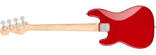Squier Mini Precision Bass® Laurel Fingerboard, White Pickguard, Dakota Red