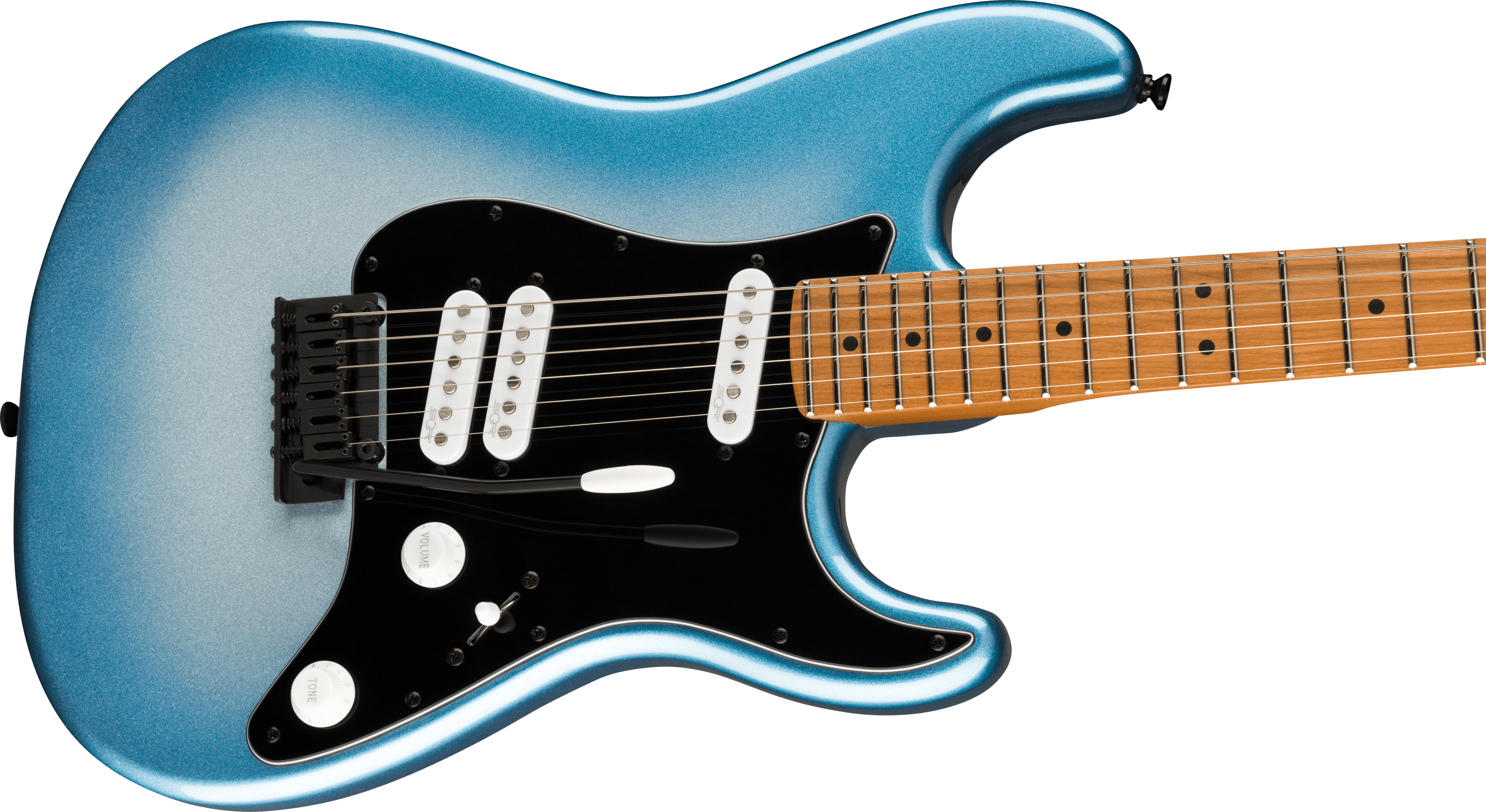 Squier Contemporary Stratocaster® Special, Roasted Maple Fingerboard, Black Pickguard, Sky Burst Metallic