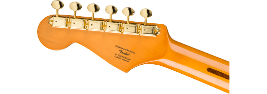 FSR Classic Vibe™ '50s Stratocaster® Maple Fingerboard, Parchment Pickguard, Gold Hardware, White Blonde