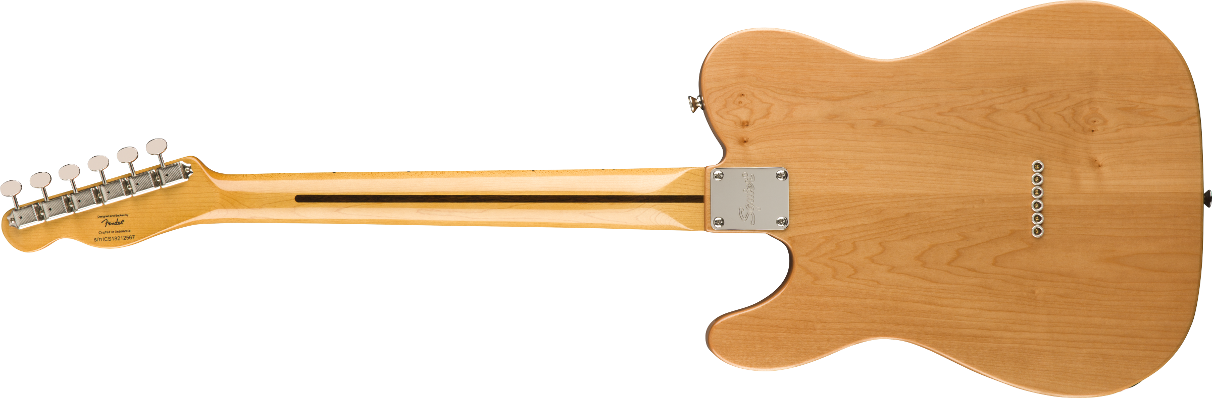 Squier Classic Vibe '70s Telecaster® Thinline, Maple Fingerboard, Natural