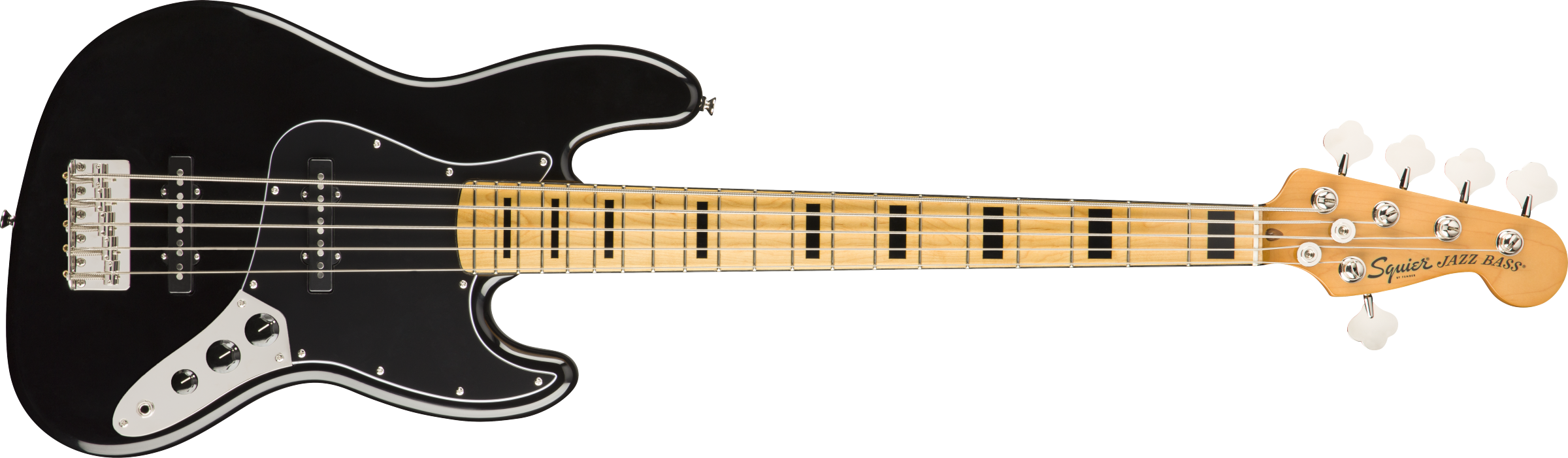 Squier Classic Vibe '70s Jazz Bass® V, Maple Fingerboard, Black