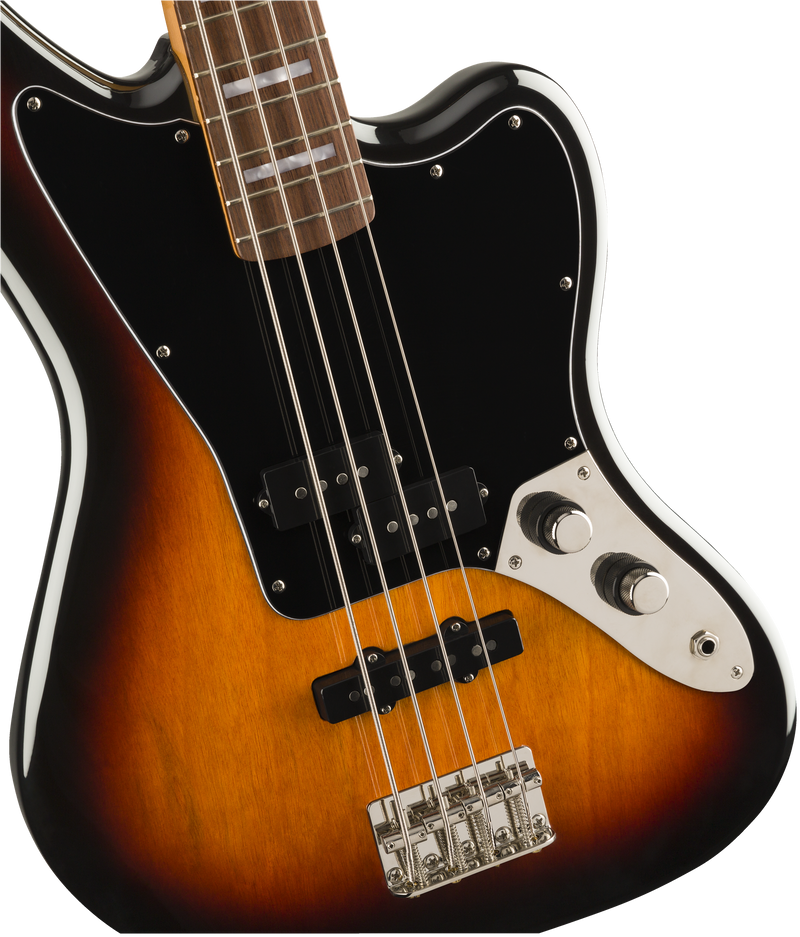 Squier Classic Vibe Jaguar® Bass, Laurel Fingerboard, 3-Color Sunburst