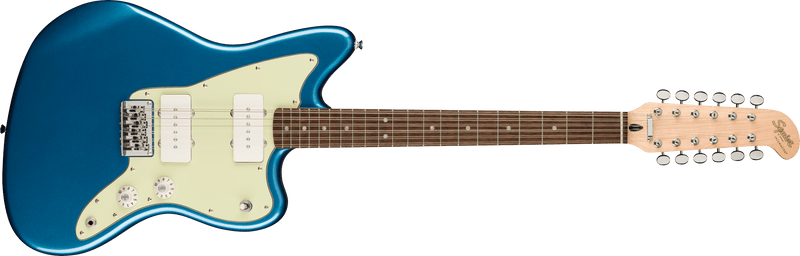 Squier Paranormal Jazzmaster® XII, Laurel Fingerboard, Mint Pickguard, Lake Placid Blue