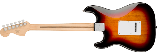 Affinity Series® Stratocaster® Laurel Fingerboard, White Pickguard, 3-Color Sunburst