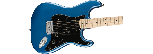Squier Affinity Series® Stratocaster® Maple Fingerboard, Black Pickguard, Lake Placid Blue