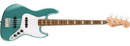 Squier Affinity Series® Active Jazz Bass® Laurel Fingerboard, White Pickguard, Mystic Sea Foam Green