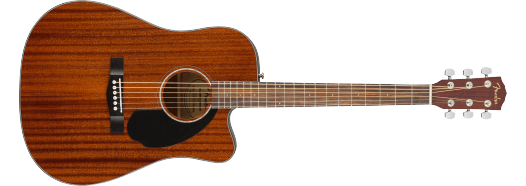 CD-60SCE Dreadnought, Walnut Fingerboard, All-Mahogany