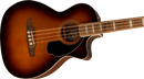 Fender Kingman™ Bass, Walnut Fingerboard, Black Pickguard, Shaded Edge Burst