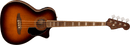 Fender Kingman™ Bass, Walnut Fingerboard, Black Pickguard, Shaded Edge Burst
