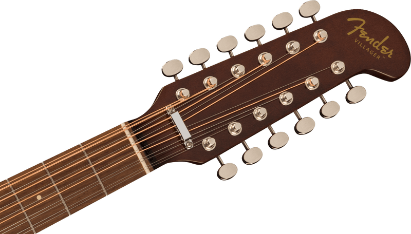 Fender Villager™ 12-String, Walnut Fingerboard, Tortoiseshell Pickguard, Aged Natural